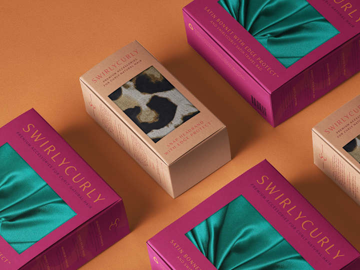 Cover image for SwirlyCurly: Branding, Packaging + Web Design