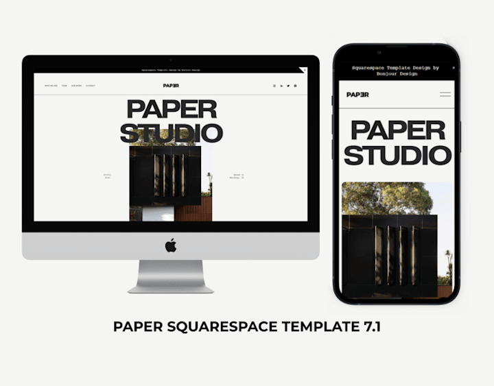 Cover image for Onepage Web Portfolio for Agency