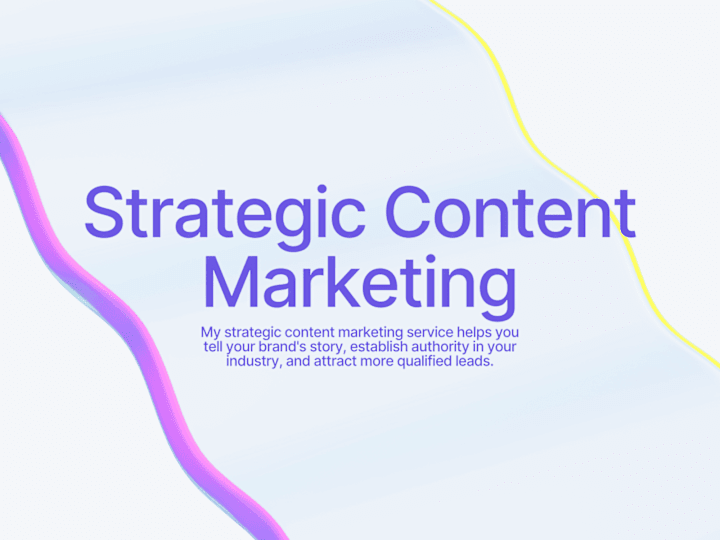 Cover image for Strategic Content Marketing