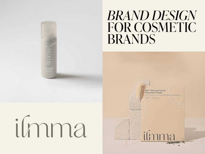 Cover image for Custom Brand Identity for your cosmetic brand