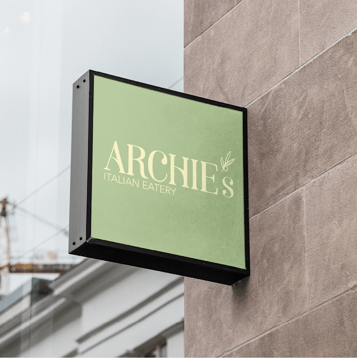 Cover image for Archie's Italian Eatery New Logo and Rebrand 