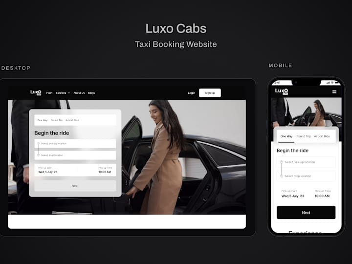 Cover image for Taxi Booking