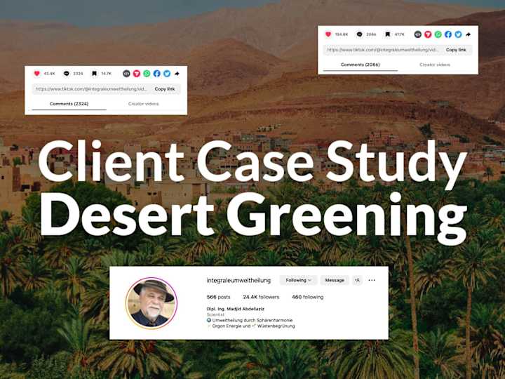 Cover image for Client Case Study: Desert Greening