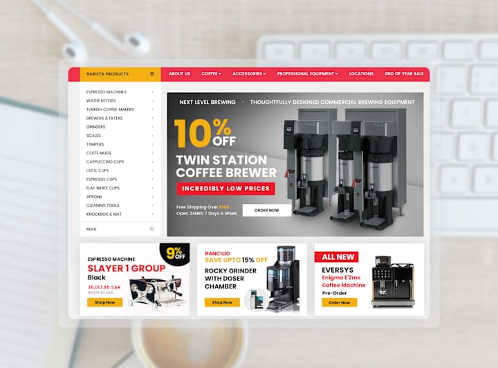 Cover image for CAFFEINE LAB - REDESIGN