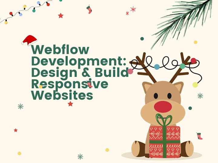 Cover image for Webflow Development: Design & Build Responsive Websites