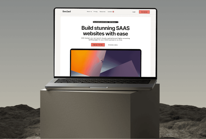 Cover image for Seclad - A Saas Template