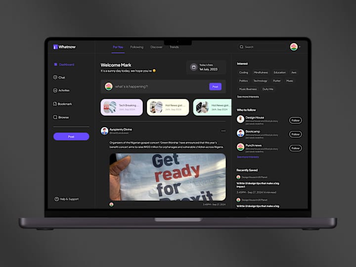 Cover image for Dashboard, Web App