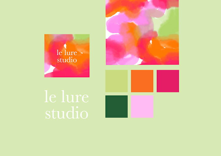 Cover image for Branding for Le Lure Studio, a playful jewellery brand 🌈 🐚