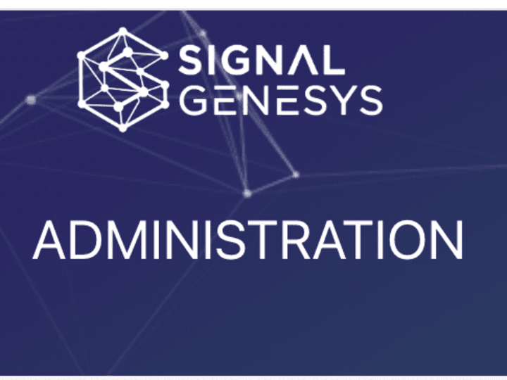 Cover image for Signal Genesys