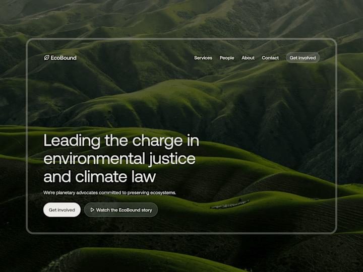 Cover image for Ecobound web refresh
