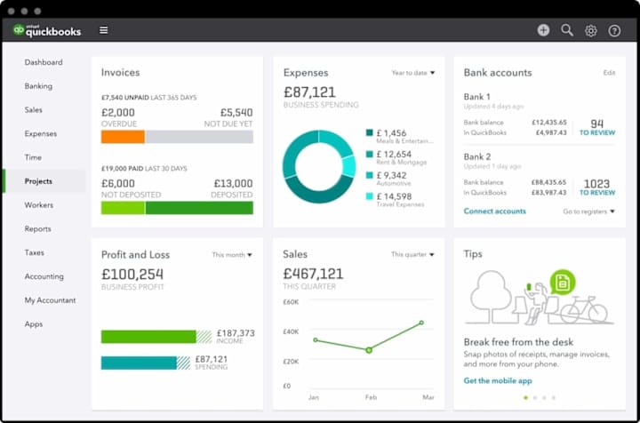 Cover image for Handled client's QuickBooks Online database.