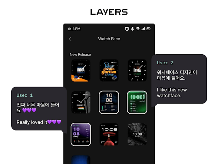 Cover image for Layers - Watch Face Project