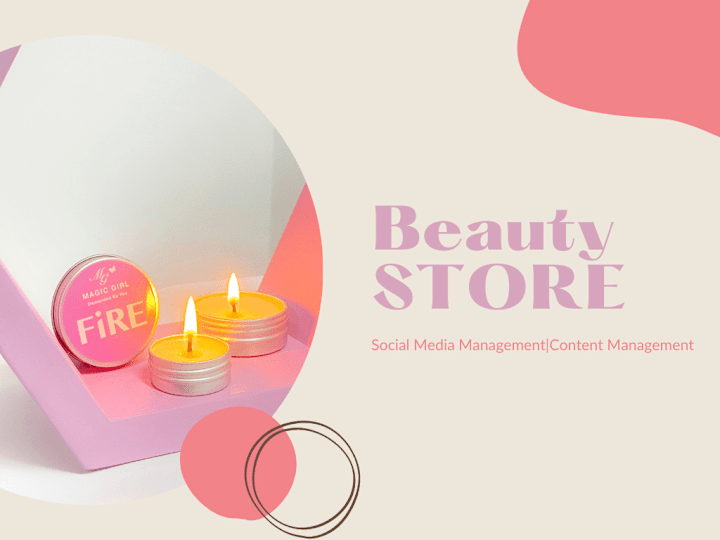 Cover image for Social Media Management - Online Beauty Store