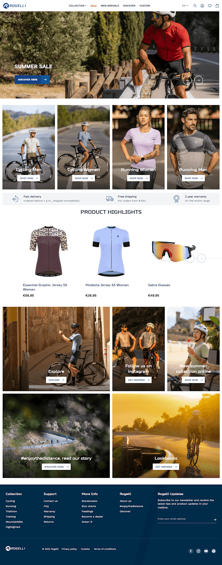 Cover image for GymWear Shopify store Design