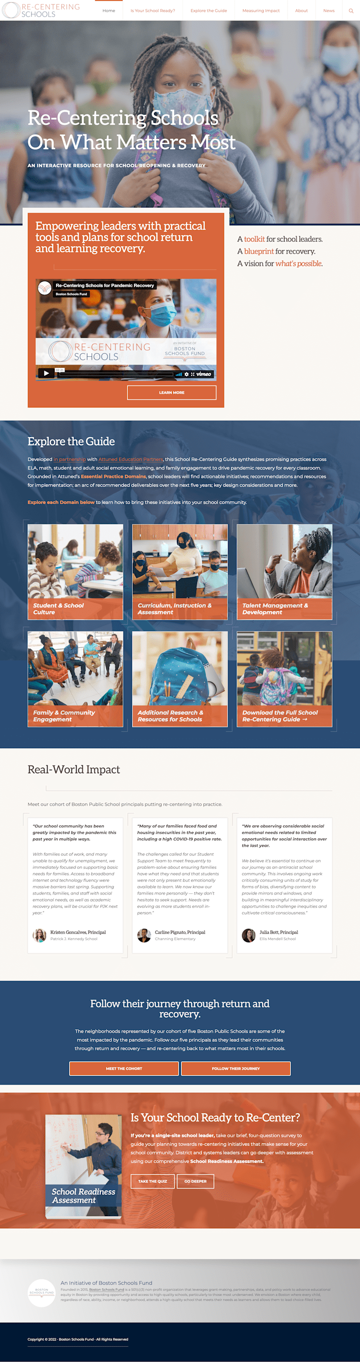 Cover image for EdRecentered.org Website