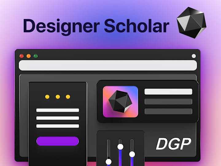 Cover image for Designer Scholar