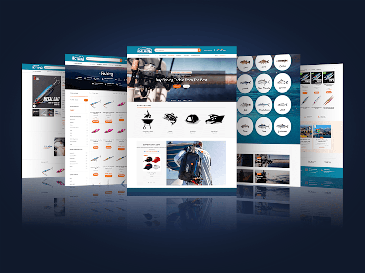 Cover image for FISHING | WooCommerce Website Development