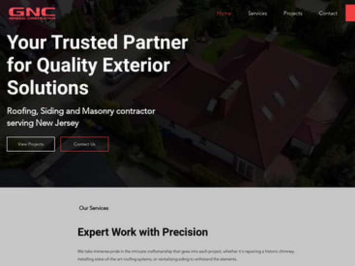 Cover image for GNC Construction Website