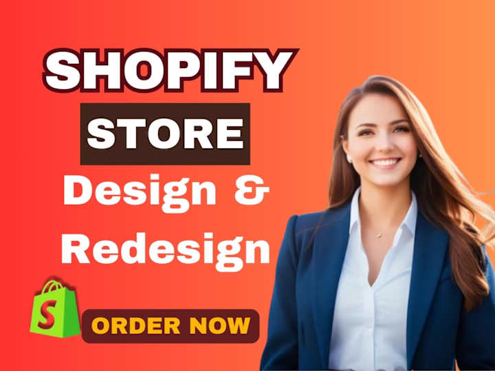 Cover image for I will create shopify dropshipping store, shopify store design