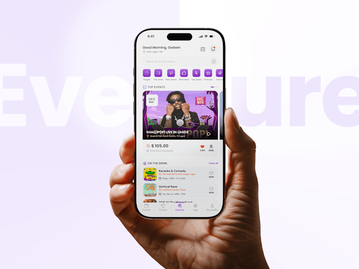 Cover image for EVENTURE - PARTY, CHATS AND CONNECT 