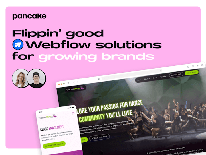 Cover image for Webflow Design + Development