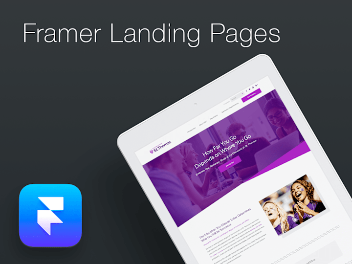 Cover image for Engaging Framer Landing Page