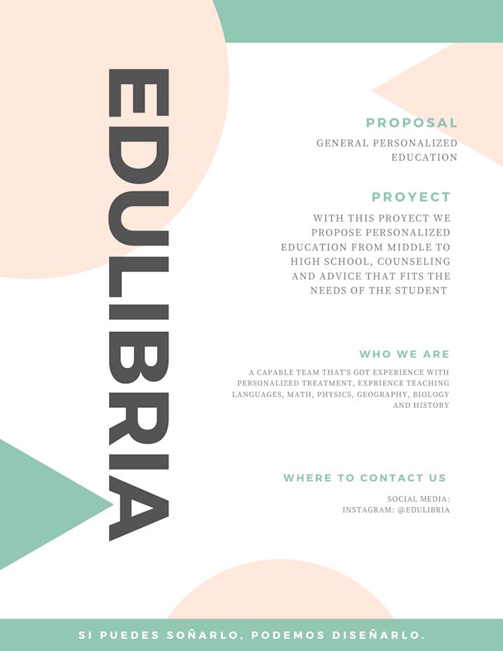 Cover image for Pastel Formas Diseño General Propuesta