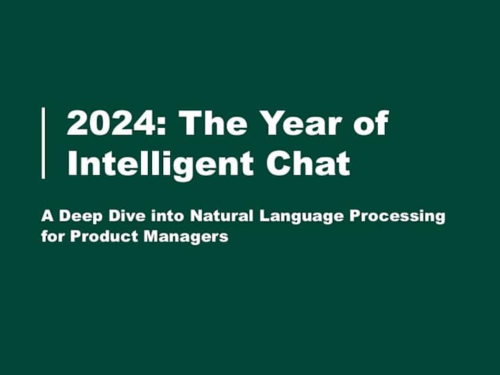 Cover image for White Paper on Intelligent Chat