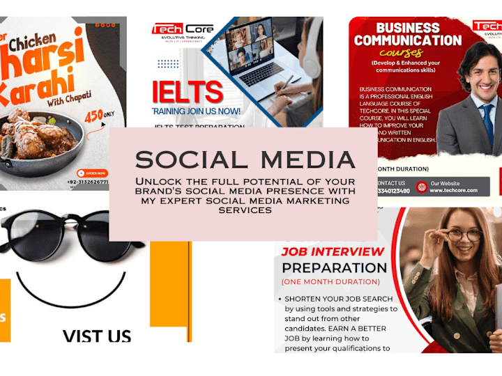 Cover image for social media marketing