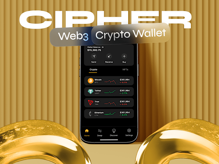 Cover image for CIPHER: Crypto Wallet 