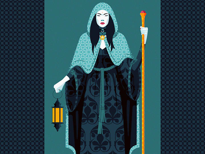 Cover image for Tarot card #09: The Hermit