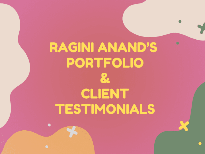 Cover image for Ragini Anand Portfolio | Client Testimonials 