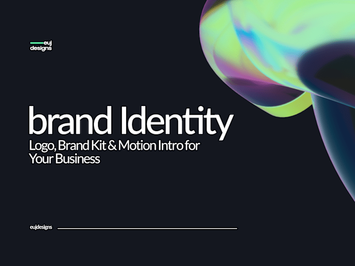 Cover image for Logo, Bold Brand Identity & Motion Intro for Your Business