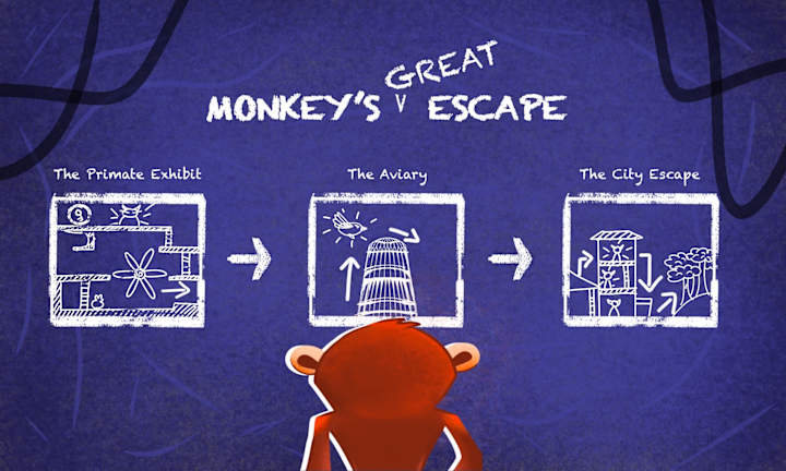 Cover image for 2D Platform Game | Monkey's Great Escape