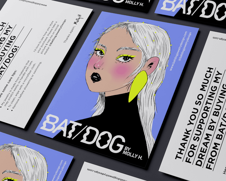 Cover image for Bat/Dog Brand Identity