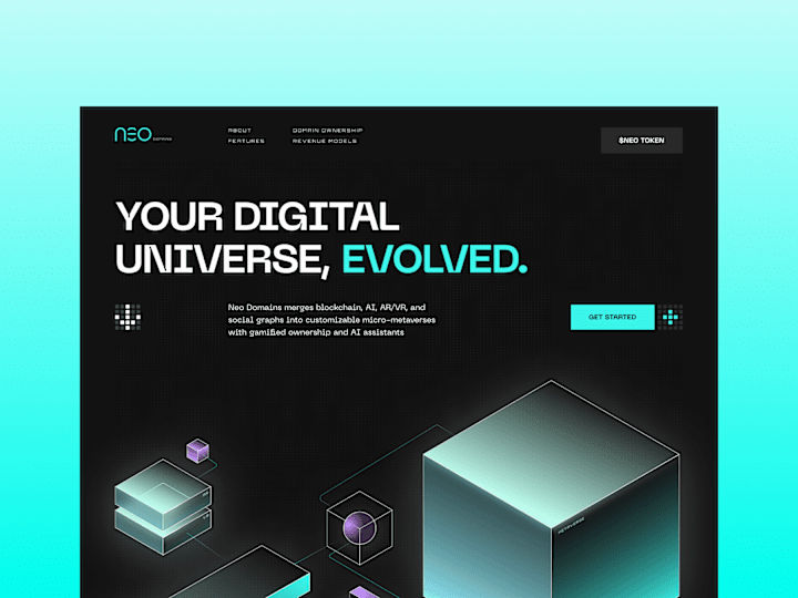 Cover image for Neo Domains — Brand & Web Design