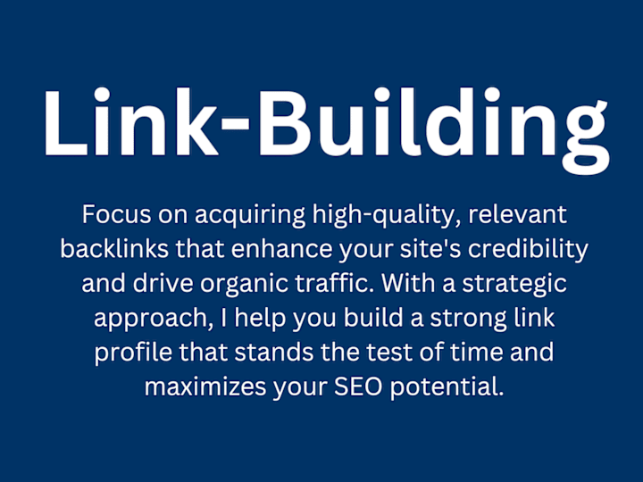 Cover image for Link Building - Only