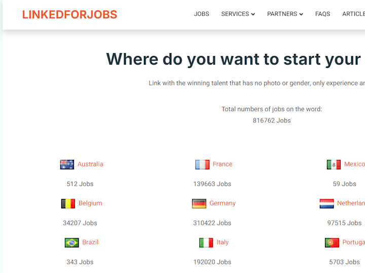 Cover image for LinkedforJobs