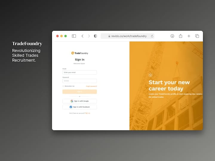 Cover image for TradeFoundry: Revolutionizing Skilled Trades Recruitment