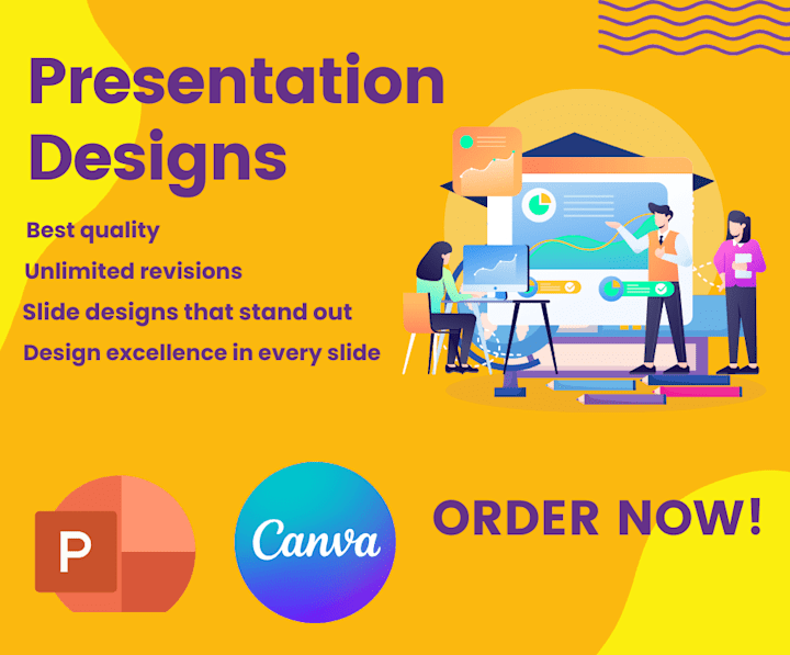 Cover image for I will create and design your PowerPoint and Canva Presentation.