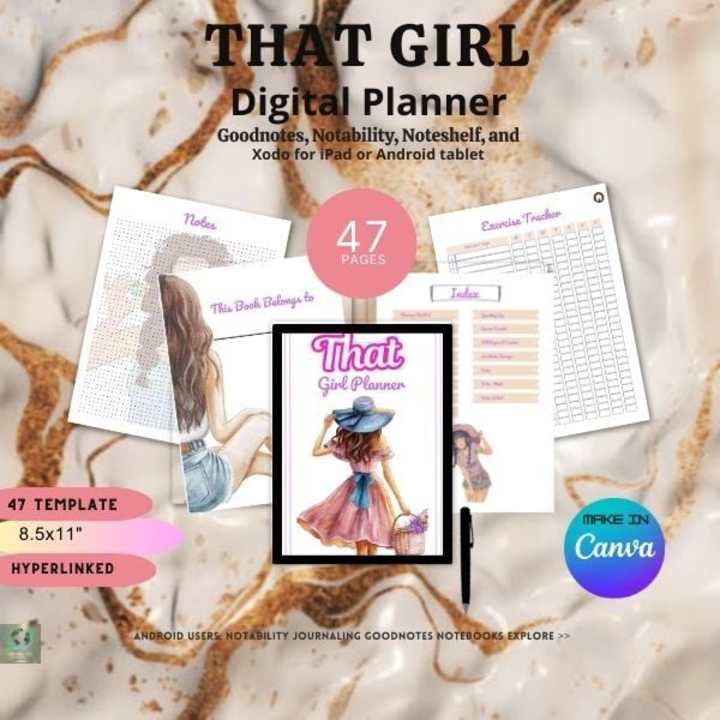 Cover image for That Girl Digital Planner