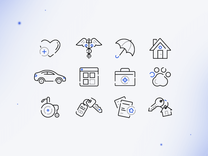 Cover image for Insurance Icons