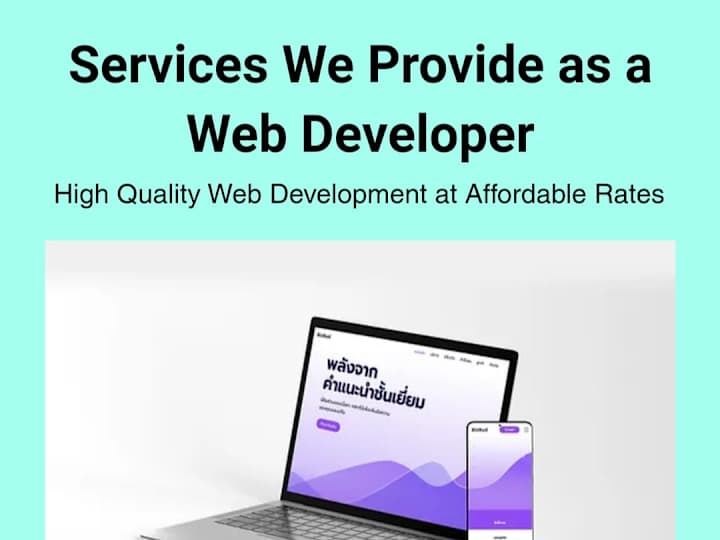 Cover image for Custom Website Design, Web content writer