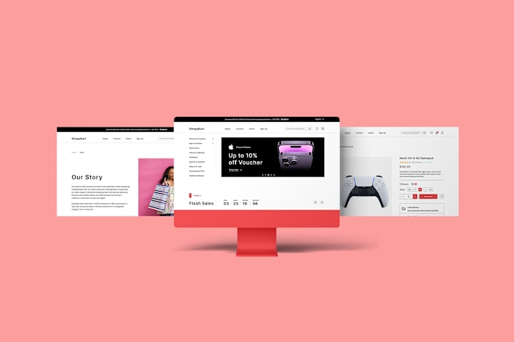 Cover image for Shopykart: Shopping Website Design Portfolio