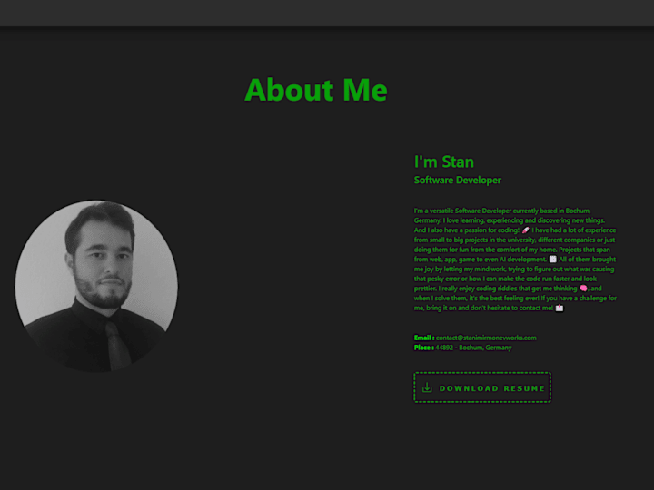 Cover image for Personal Portfolio Website