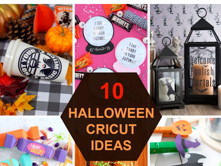 Cover image for 10 Halloween Cricut Ideas: Creative Simple Designs