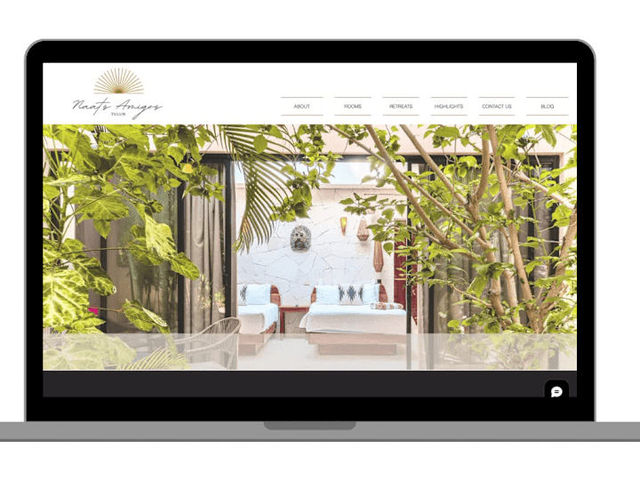 Cover image for Custom Web Development for Naats Amigos Hotel Tulum, Mexico