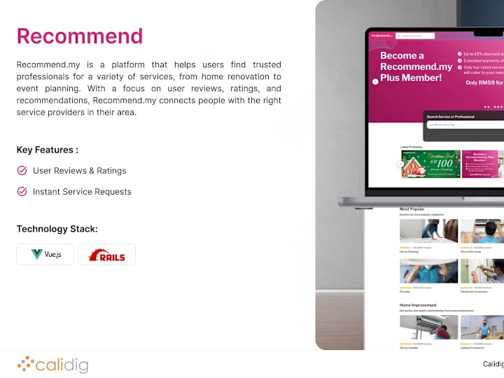 Cover image for Recommend.my: Connect with Top Professionals