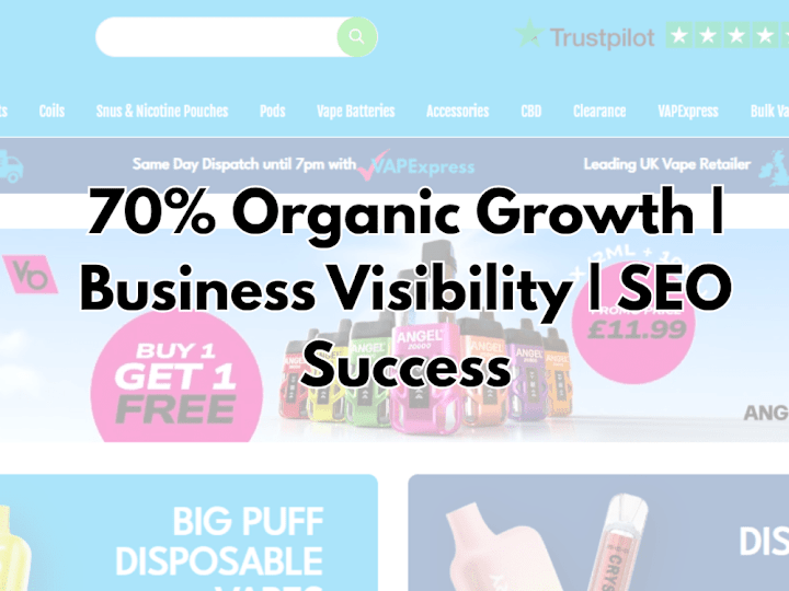 Cover image for SEO Specialist | Boosted Organic Traffic & Business Visibility 
