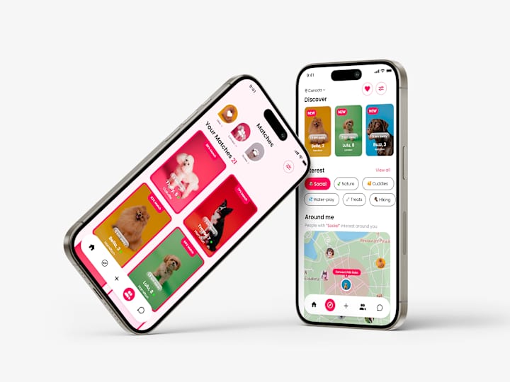 Cover image for PawsConnect: Where Dogs Swipe Right!